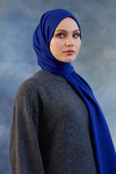 Logo Desen Pamuk Jakar Şal Saks 8008-12