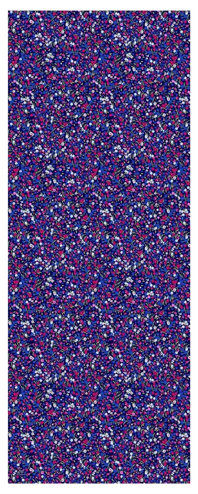 Marrakech Koleksiyon Soft Şal Lacivert Kırmızı 3046-11