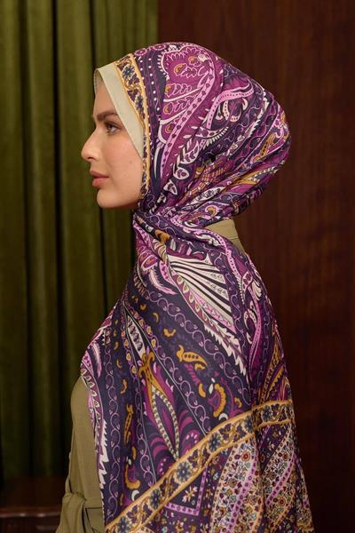 Marrakech Koleksiyon Soft Şal Mor Pembe 3047-03