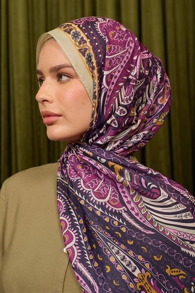 Marrakech Koleksiyon Soft Şal Mor Pembe 3047-03