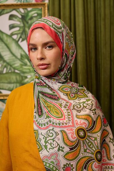 Marrakech Koleksiyon Soft Şal Pembe Somon 3048-07