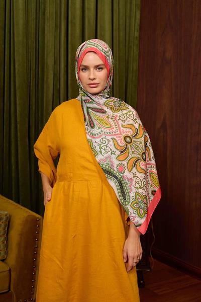 Marrakech Koleksiyon Soft Şal Pembe Somon 3048-07