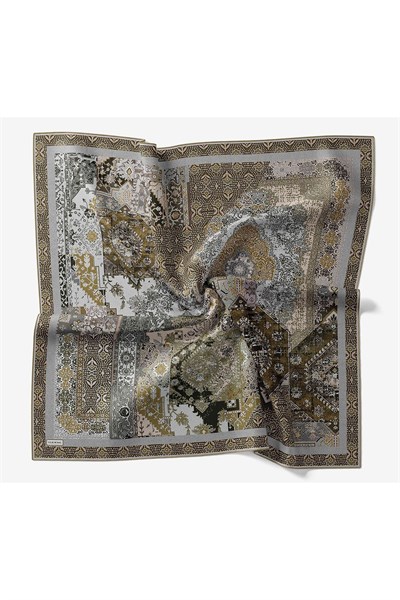 Monare Eşarp Modern Fıstık Yeşili 90x90