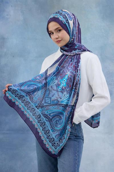 Mor Hint Vual Şal -  5006-08