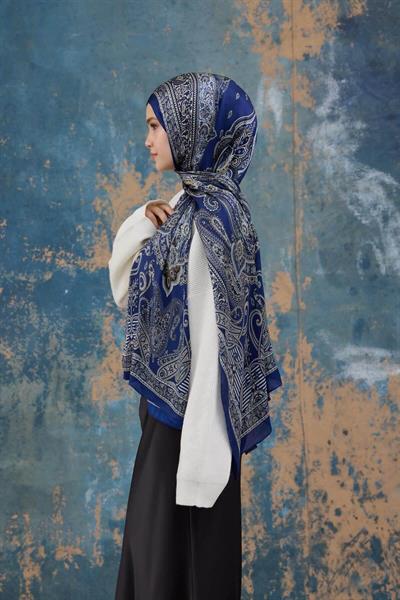 Morcivert Hint Vual Şal -  5008-11