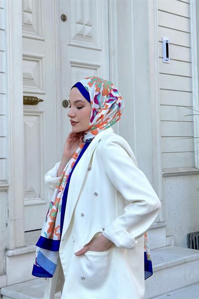 Nature Frezya Soft Şal Gece Mavi 3038-08