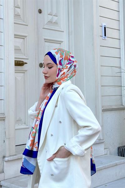 Nature Frezya Soft Şal Gece Mavi 3038-08