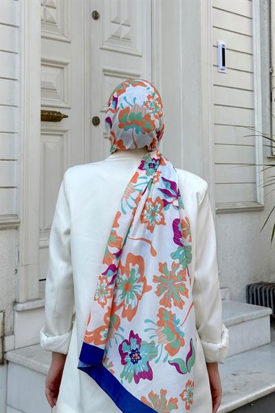 Nature Frezya Soft Şal Gece Mavi 3038-08