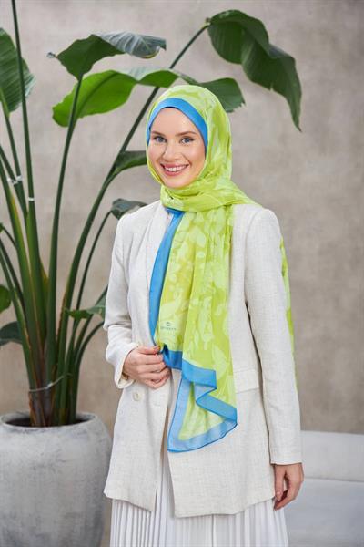 Nature Fulya Soft Şal Fıstık Yeşili 3041-10