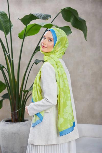 Nature Fulya Soft Şal Fıstık Yeşili 3041-10