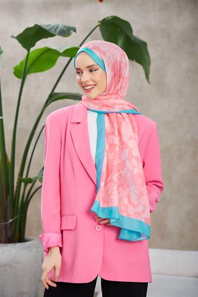 Nature Fulya Soft Şal Pudra Mavi 3041-06