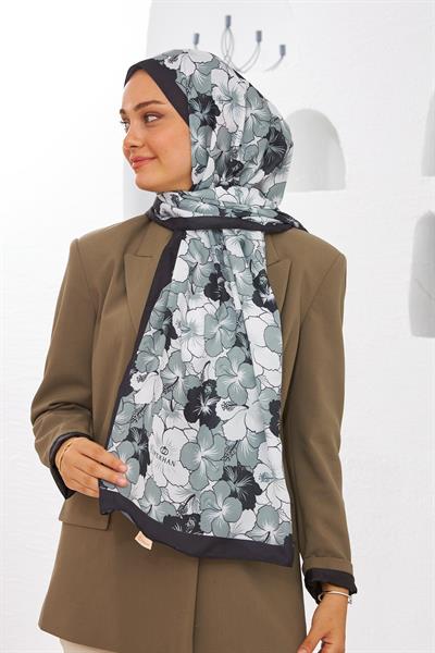 Nature Gardenya Soft Şal Koyu Gri 3034-08