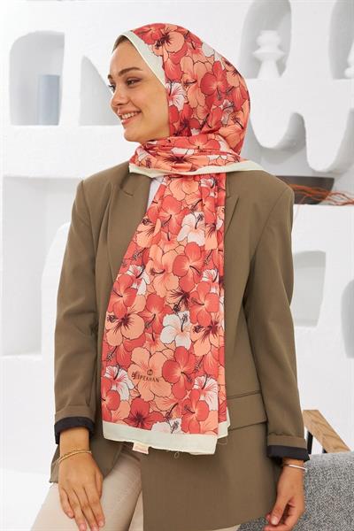 Nature Gardenya Soft Şal Şeftali Sarı 3034-14