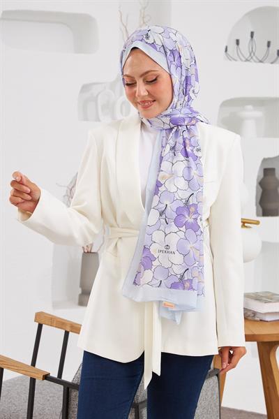 Nature Gardenya Soft Şal Turkuaz 3034-13