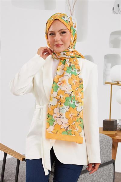 Nature Gardenya Soft Şal Turuncu 3034-01