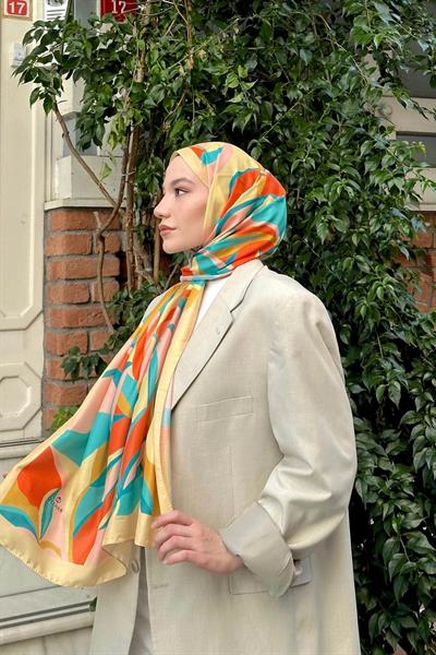 Nature Lilyum Soft Şal Kavuniçi Turuncu 3036-08