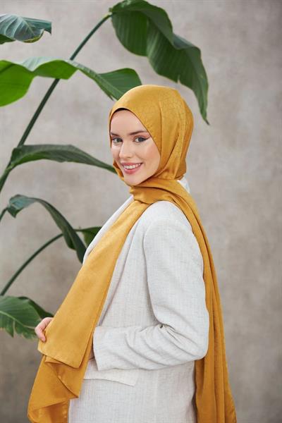 Novvela Desen İpeksi Jakar Şal Altuni 9008-09