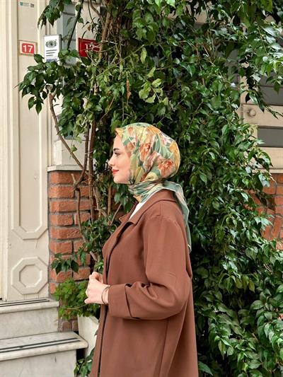 Pera Soft Eşarp Deniz Yeşil 1148-10