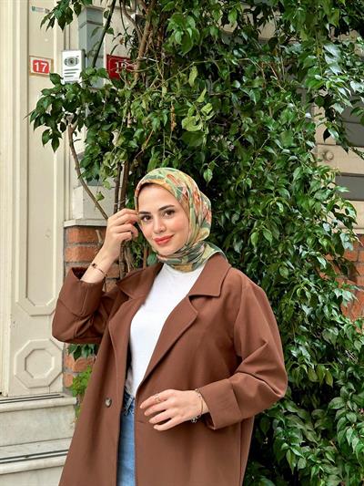 Pera Soft Eşarp Deniz Yeşil 1148-10