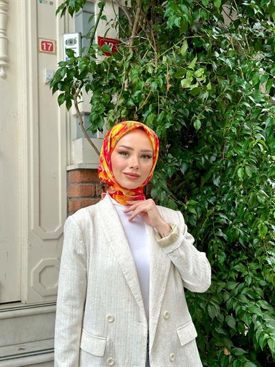 Pera Soft Eşarp Kırmızı 1148-13