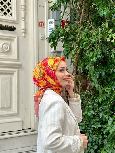 Pera Soft Eşarp Kırmızı 1148-13