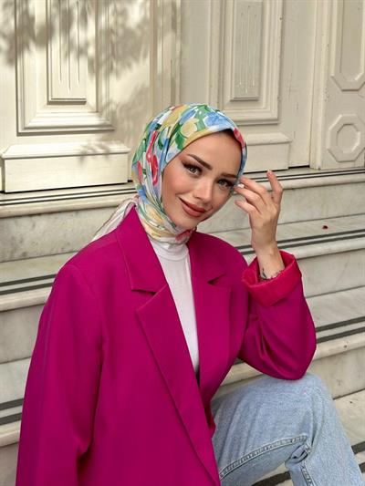 Pera Soft Eşarp Pudra 1148-03