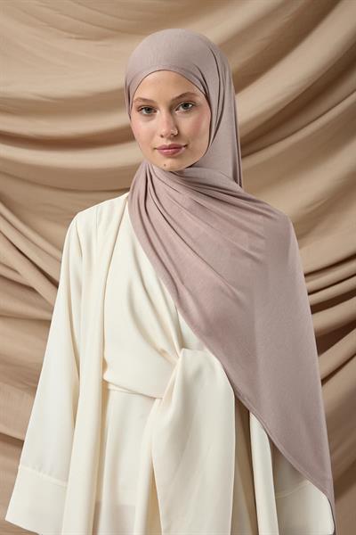 Premium Penye Şal 65002-38 Duman Gülü