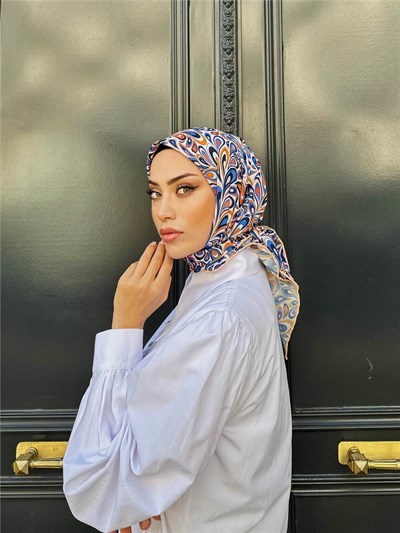 Relax Ebruli Soft Eşarp Beyaz Krem 1147-11