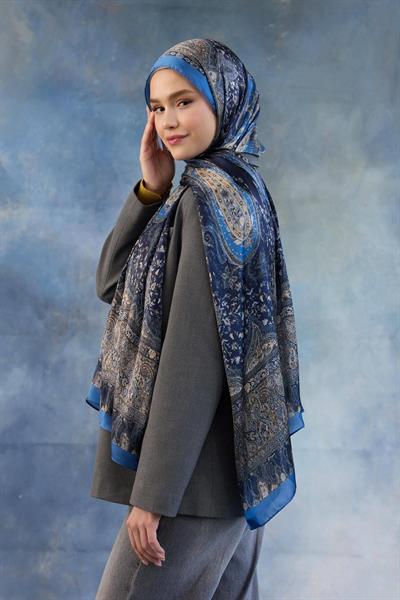 Saks Hint Vual Şal -  5002-04