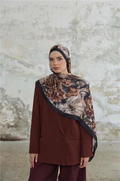 Jardin Secret Collection Hint Vual İpek Şal 5013-08