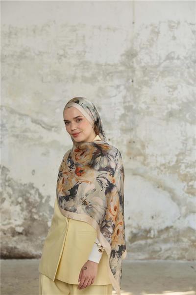 Jardin Secret Collection Hint Vual İpek Şal 5013-15
