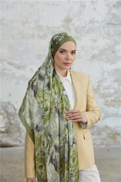 Jardin Secret Collection Hint Vual İpek Şal 5013-13