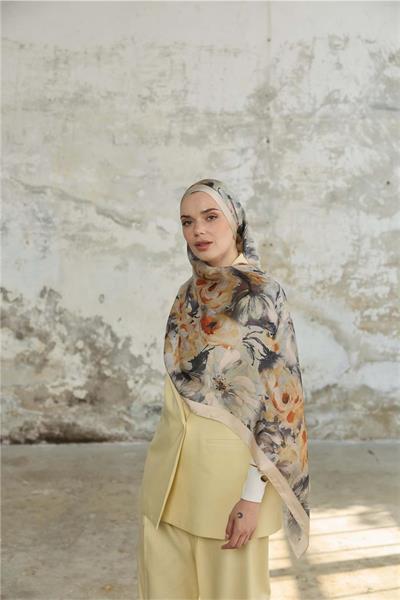 Jardin Secret Collection Hint Vual İpek Şal 5013-15