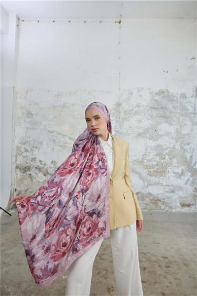 Jardin Secret Collection Hint Vual İpek Şal 5013-11