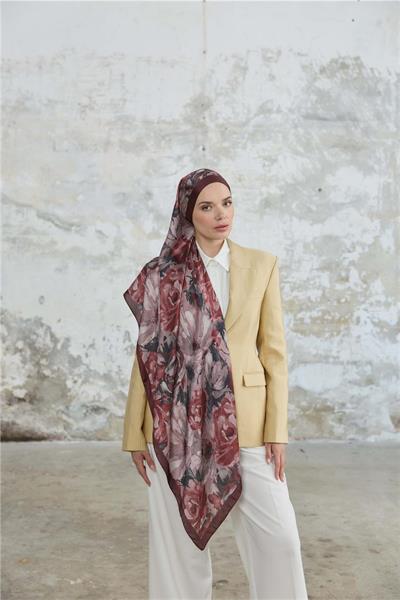 Jardin Secret Collection Hint Vual İpek Şal 5013-09