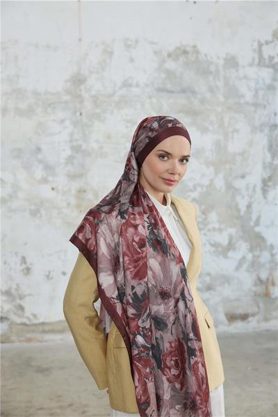 Jardin Secret Collection Hint Vual İpek Şal 5013-09