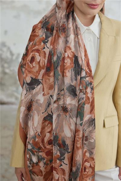 Jardin Secret Collection Hint Vual İpek Şal 5013-10