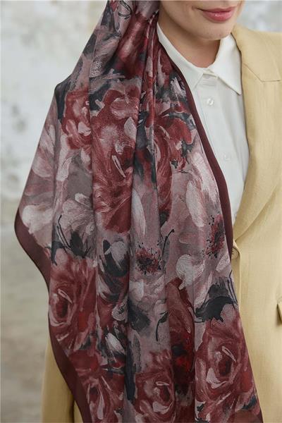 Jardin Secret Collection Hint Vual İpek Şal 5013-09