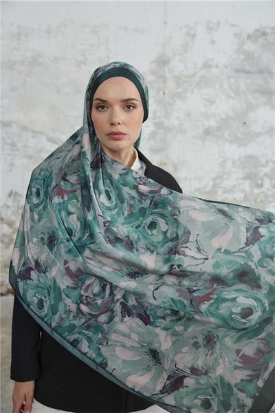Jardin Secret Collection Hint Vual İpek Şal 5013-12