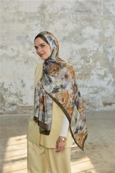 Jardin Secret Collection Hint Vual İpek Şal 5013-02