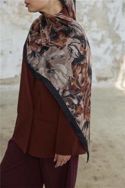 Jardin Secret Collection Hint Vual İpek Şal 5013-08