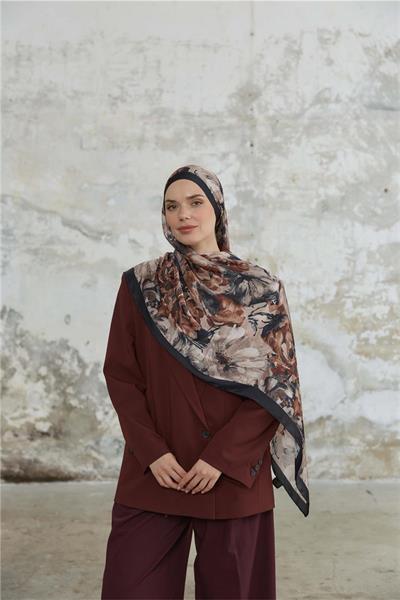 Jardin Secret Collection Hint Vual İpek Şal 5013-08