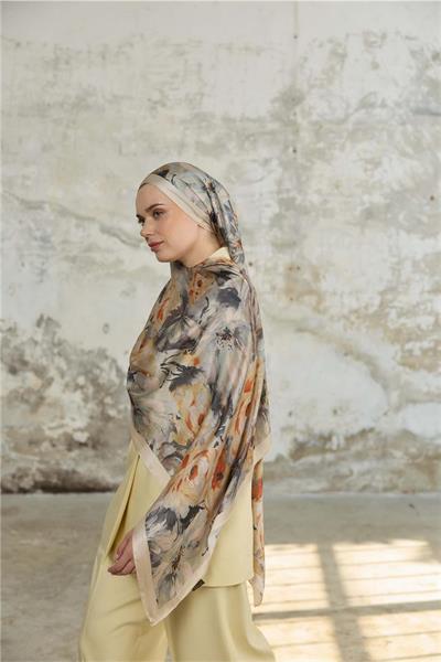 Jardin Secret Collection Hint Vual İpek Şal 5013-04