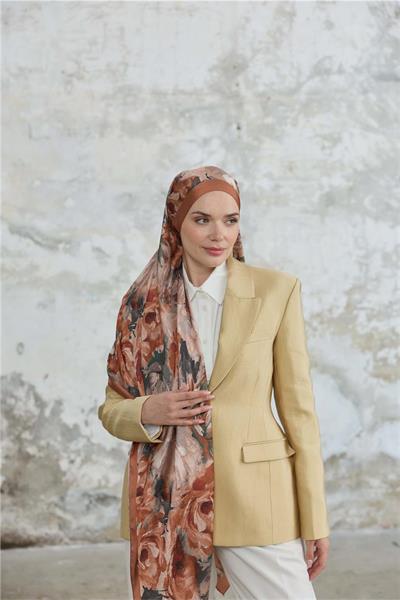 Jardin Secret Collection Hint Vual İpek Şal 5013-10
