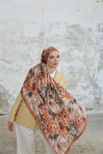 Jardin Secret Collection Hint Vual İpek Şal 5013-10