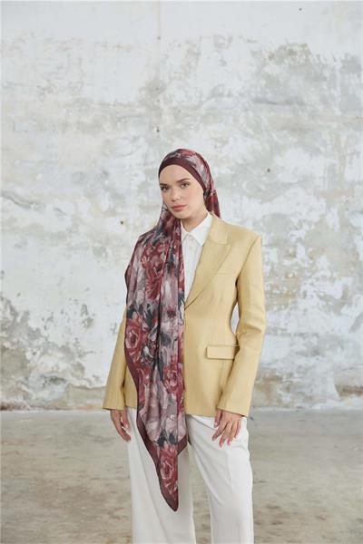 Jardin Secret Collection Hint Vual İpek Şal 5013-09