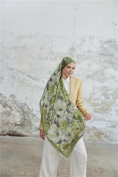 Jardin Secret Collection Hint Vual İpek Şal 5013-13