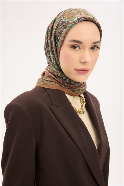 Arve Eşarp Viona Taba 90x90