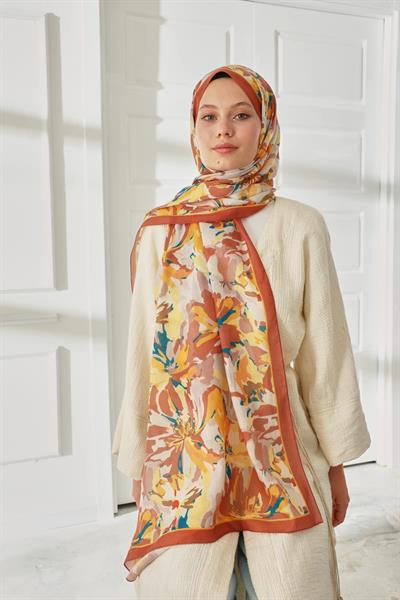 Silk Home Desenli Soft Şal 70023-04