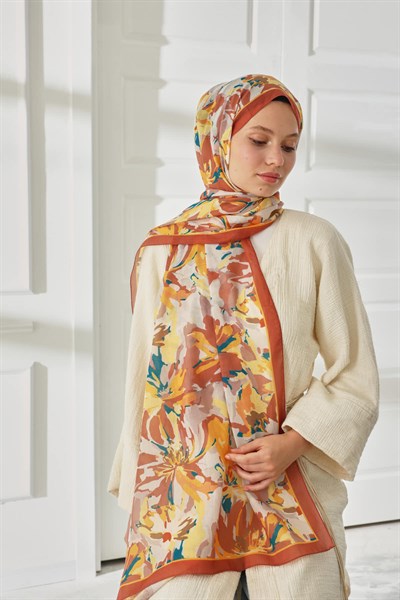 Silk Home Desenli Soft Şal 70023-04